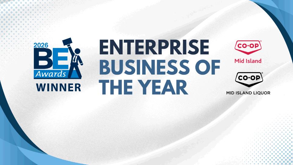 Business Excellence Awards - Enterprise of the Year | Mid Island Co-op
