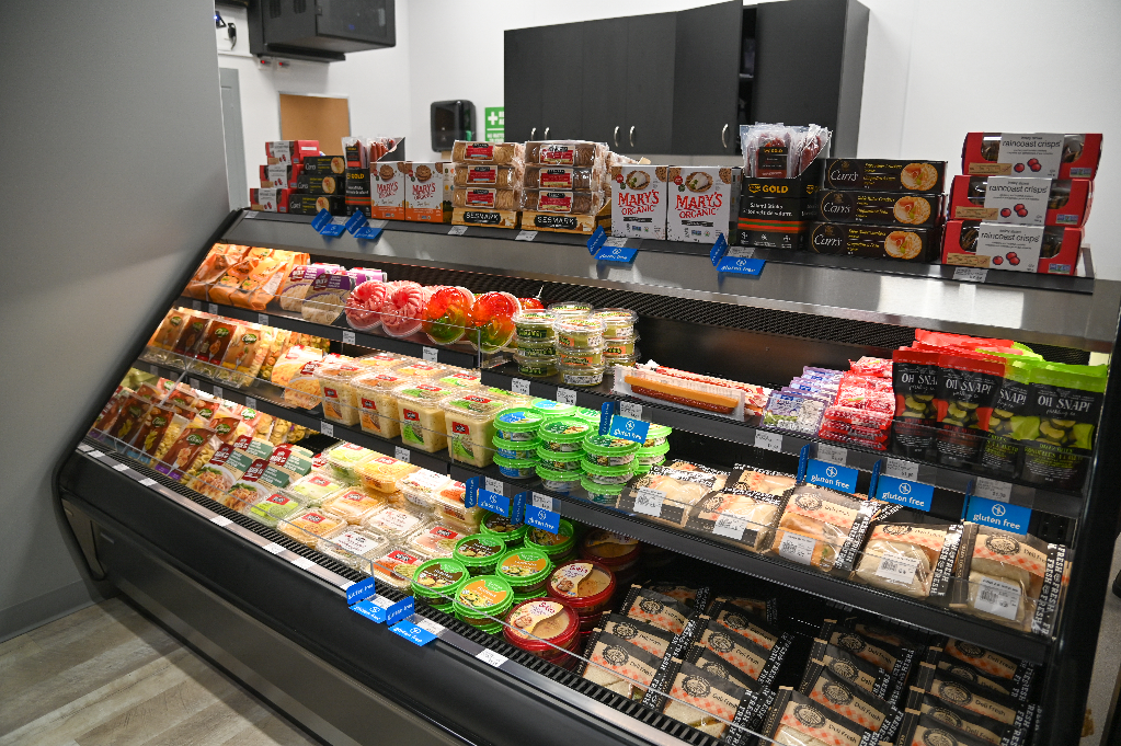 Interior of the Sayward Co-op Food Market